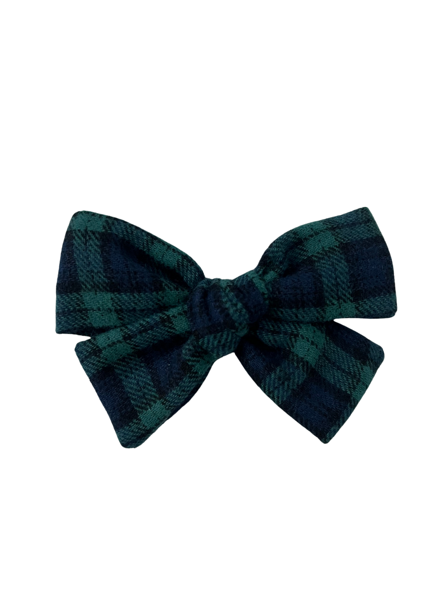 Kokardka świąteczna krata - mała Royal