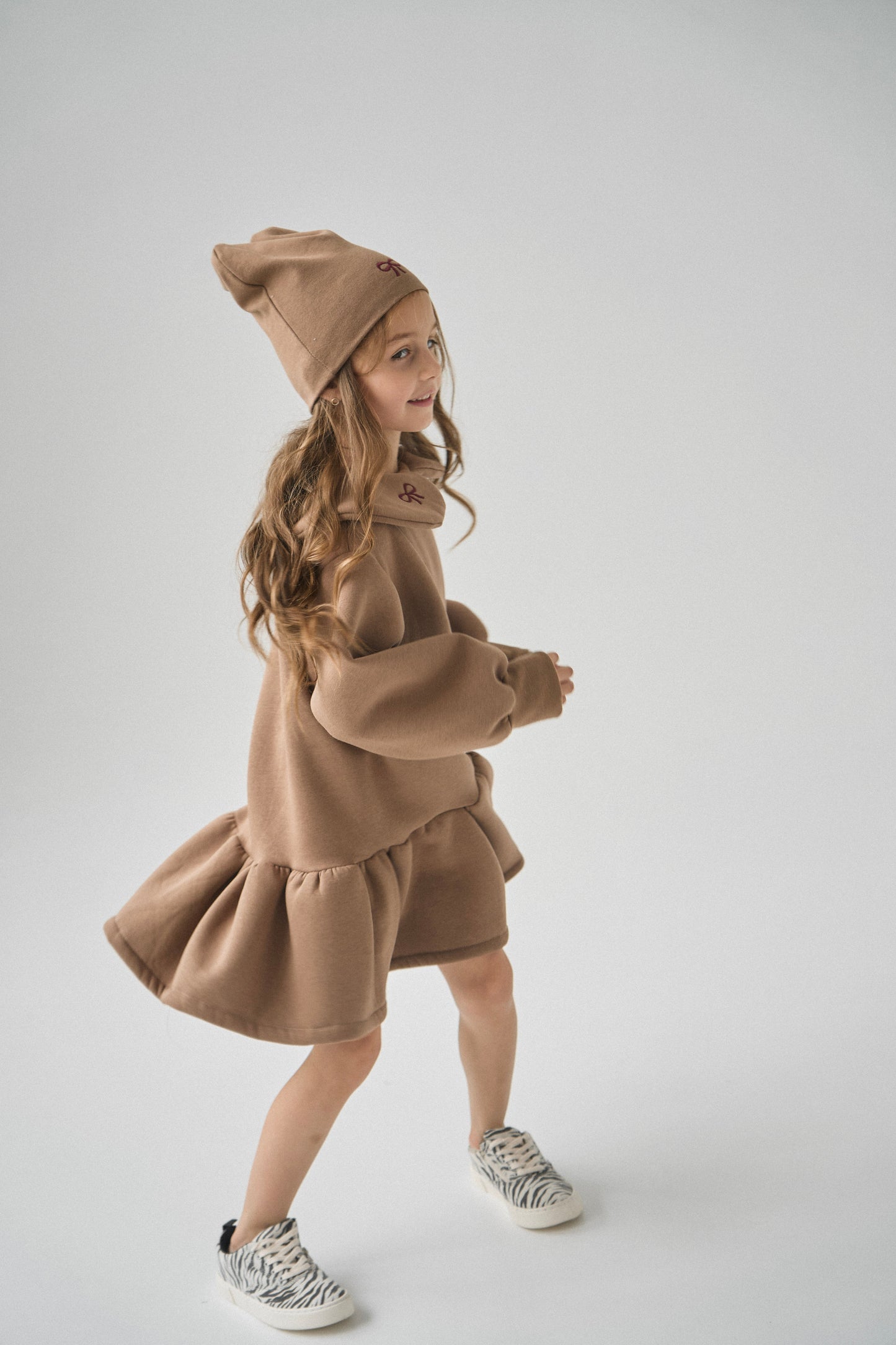 Sukienka z kokardkami - trzy kolory