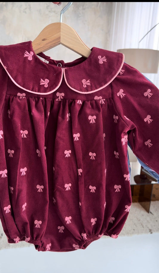 Rampers w kokardki - 2 kolory