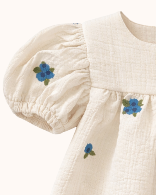 APRIL Rampers haftowany berry