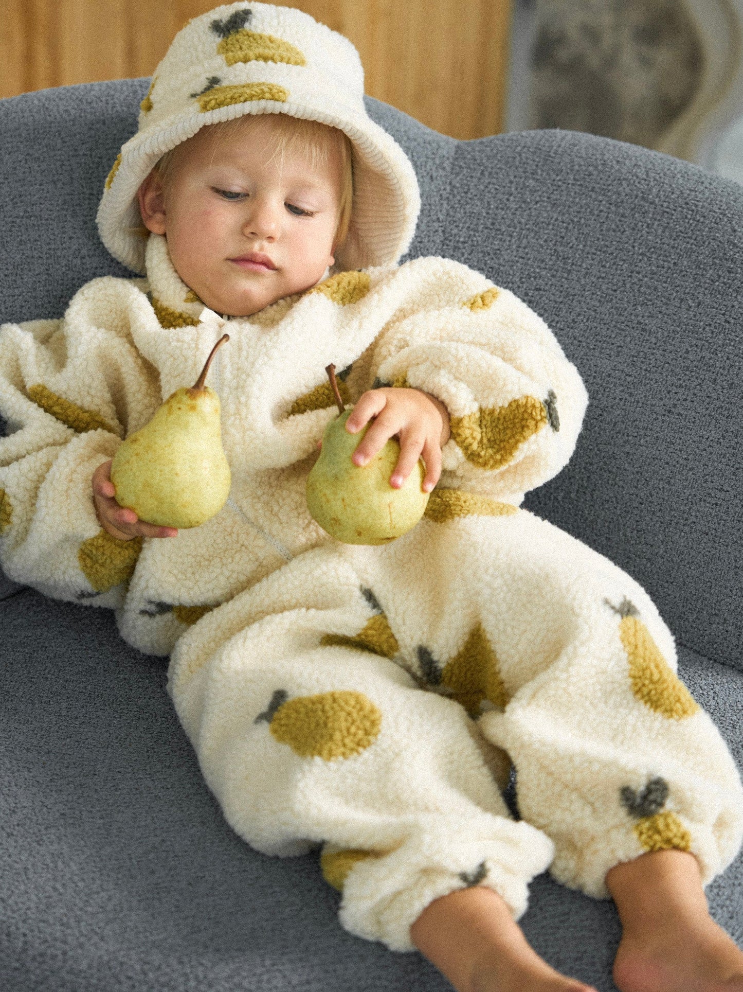 Spodnie outdoor w gruszki