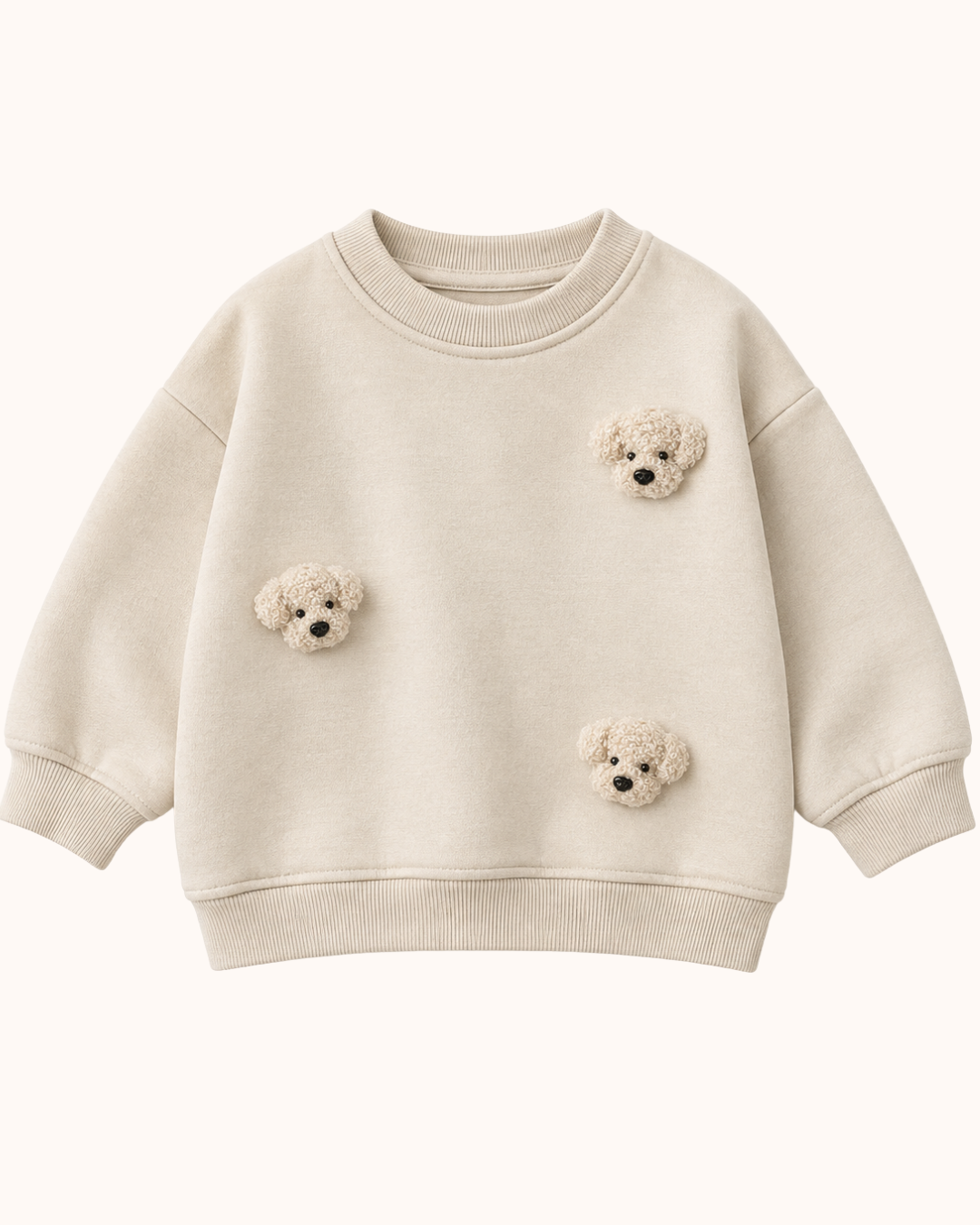 Bluza z aplikacjami - jasny beż Pan Potter Spaniel