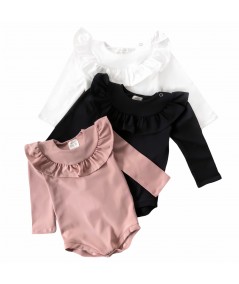 Body z falbankami z kolekcji BASIC