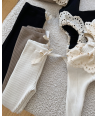 Dzianinowe legginsy premium cotton