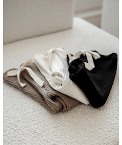Dzianinowe legginsy premium cotton