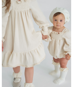 Rampers vintage cream