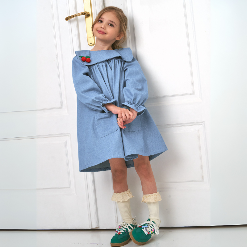 Sukienka denim Cherry