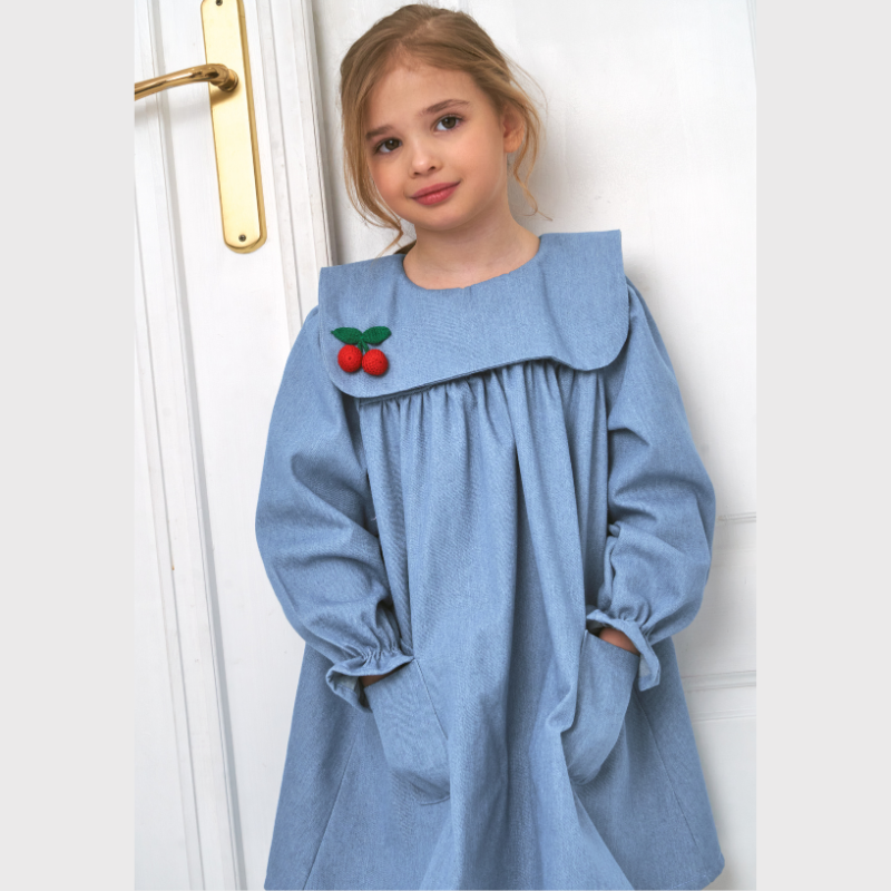 Sukienka denim Cherry