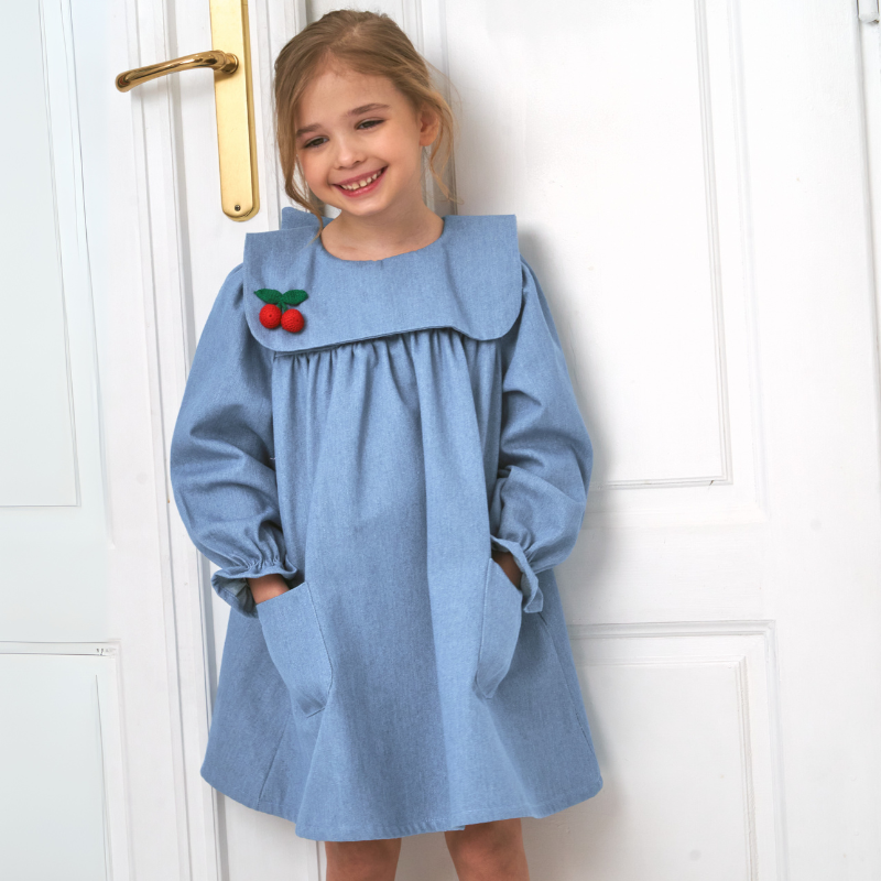 Sukienka denim Cherry