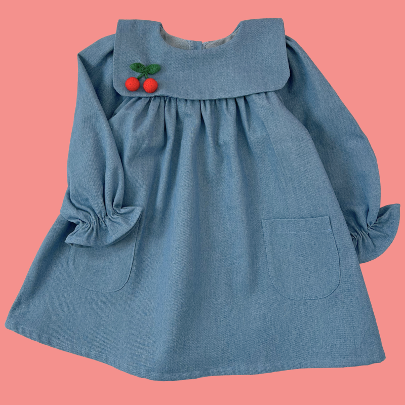 Sukienka denim Cherry