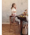 Muślinowe bloomersy- różowe (56-86cm)
