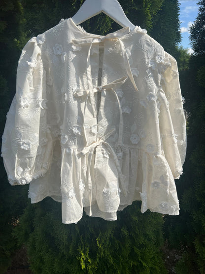 MAMA koszula z wiązaniem