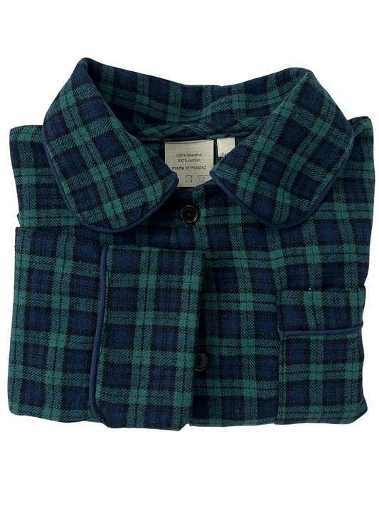 Bawełniana koszula w kratę Royal z lamówką