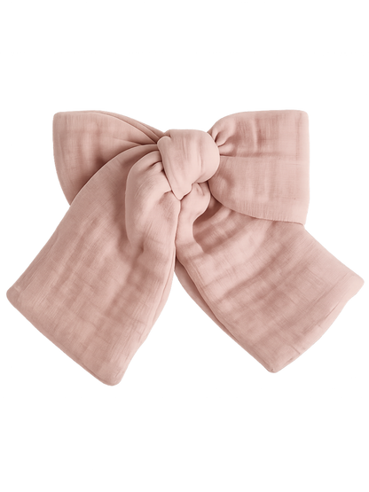 Duża kokardka różowa