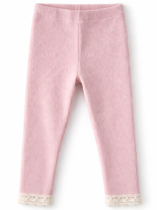 Legginsy jasny pudrowy róż