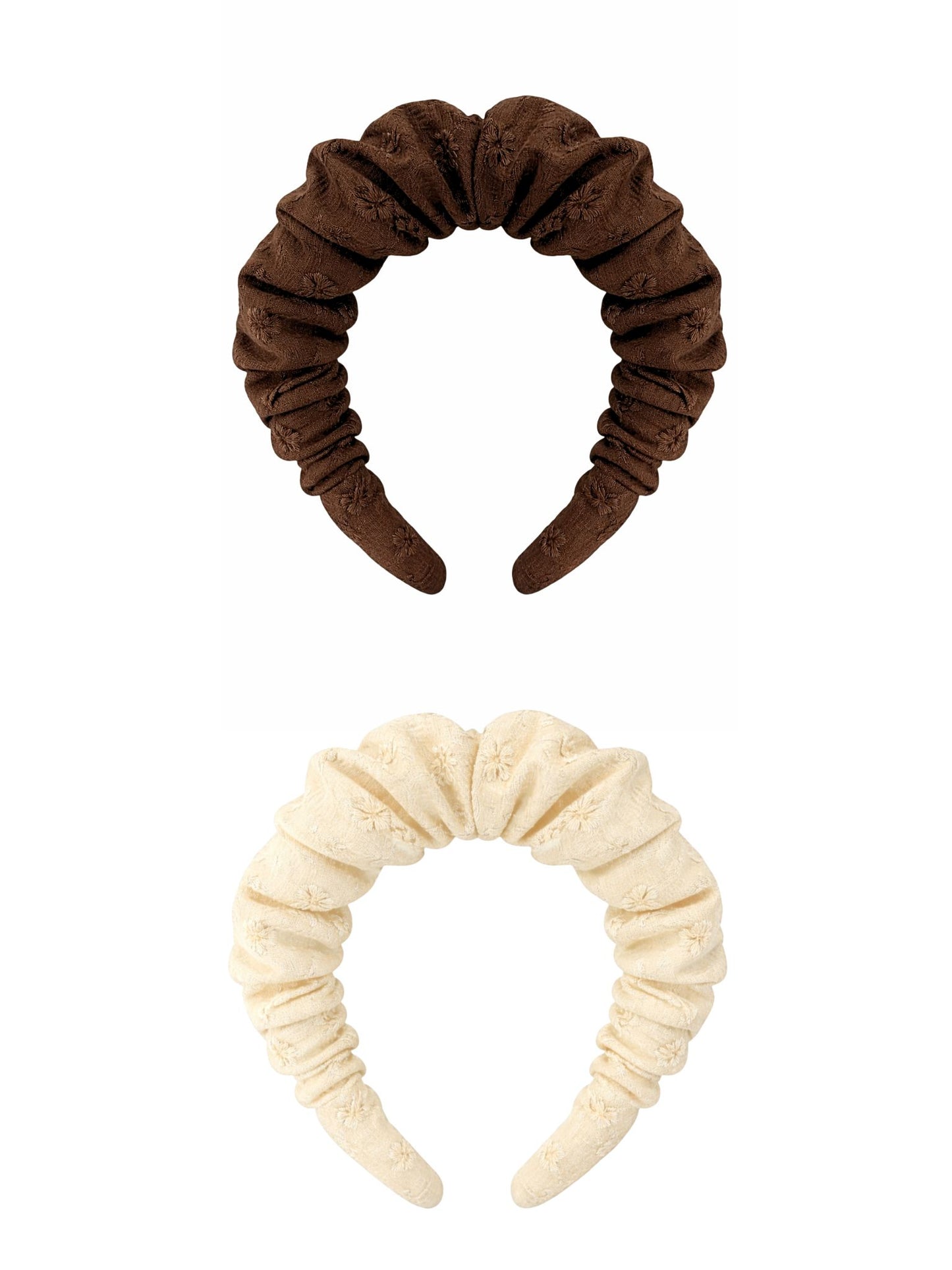 Opaska haftowana -dwa kolory