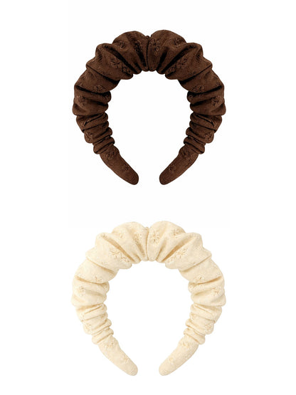 Opaska haftowana -dwa kolory