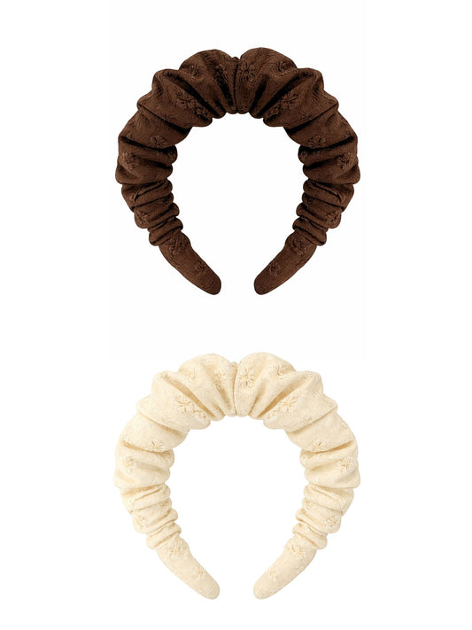 Opaska haftowana -dwa kolory