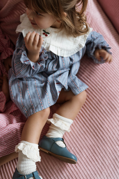 Sukienka w serduszka z wisienką mon chèri