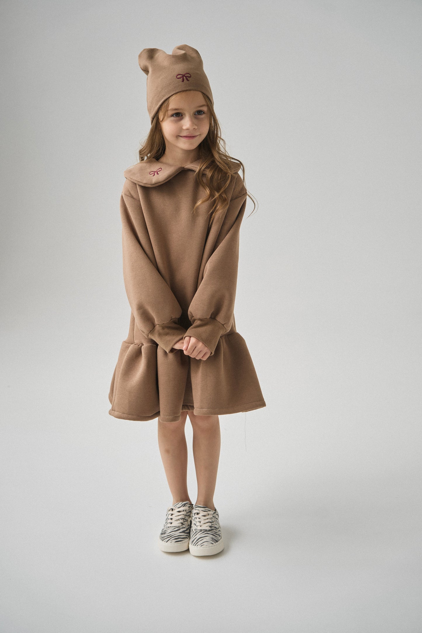 Sukienka z kokardkami - trzy kolory