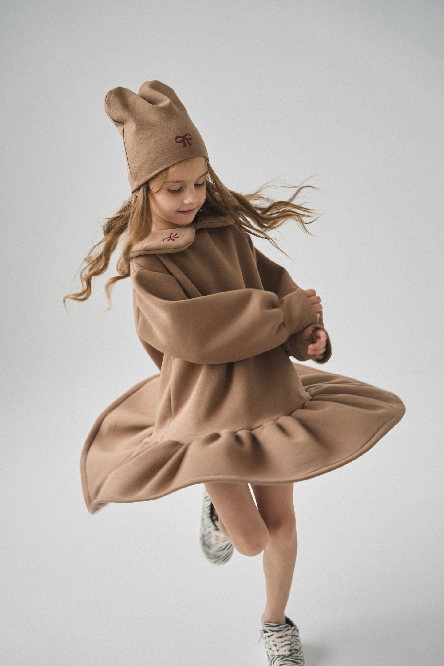 Sukienka z kokardkami - trzy kolory