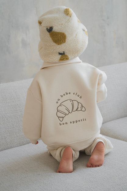 Dres z logo - kremowy