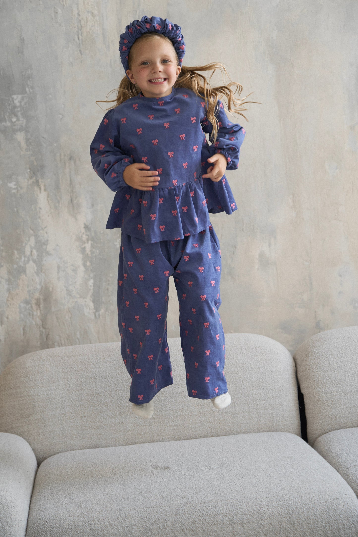 Komplet w kokardki - 2kolory