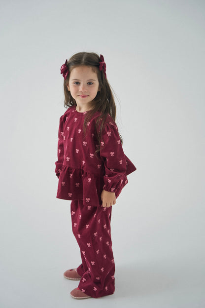 Komplet w kokardki - 2kolory