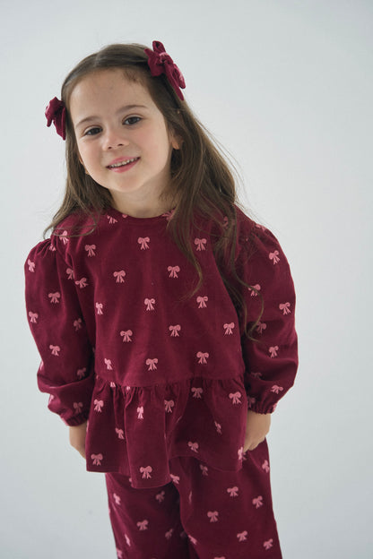 Komplet w kokardki - 2kolory