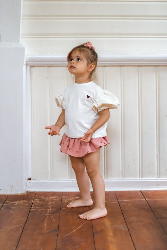 Bloomers z baskinką w serca