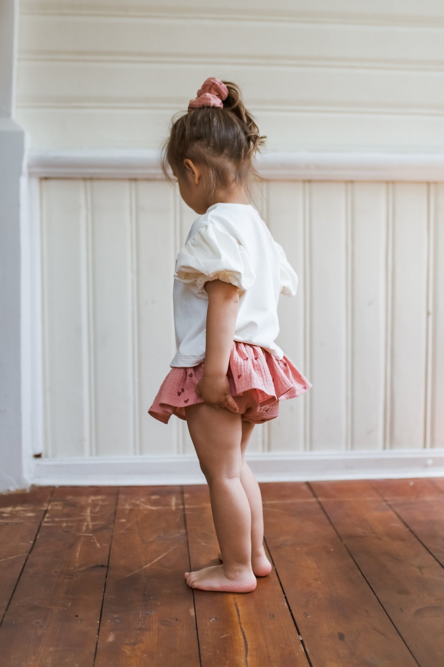 Bloomers z baskinką w serca
