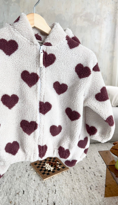 Bluza bomberka w serca