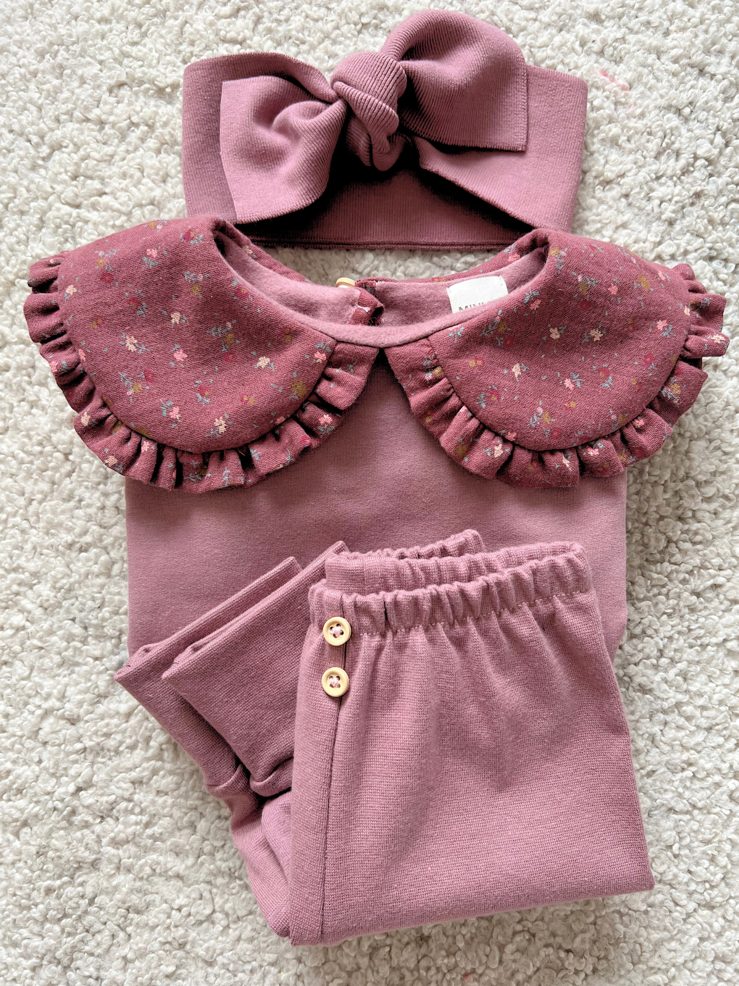 Legginsy z guzikami Organic Malwa