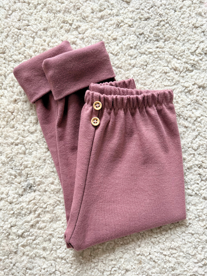 Legginsy z guzikami Organic Malwa