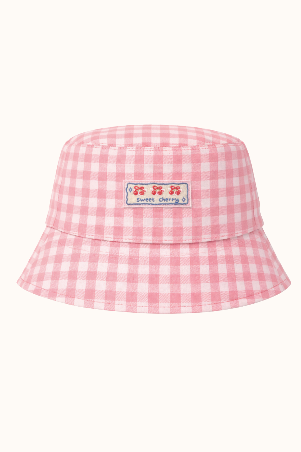 SPRING kapelusz bucket hat z naszywką