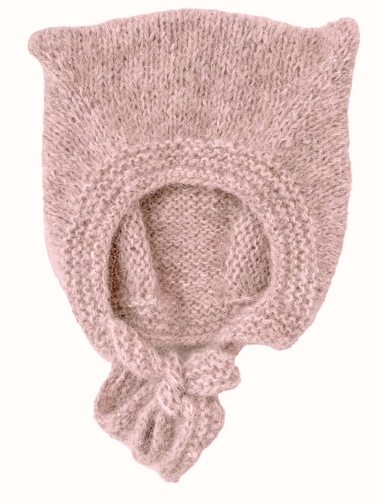 Czapka z uszkami kitty bonnet