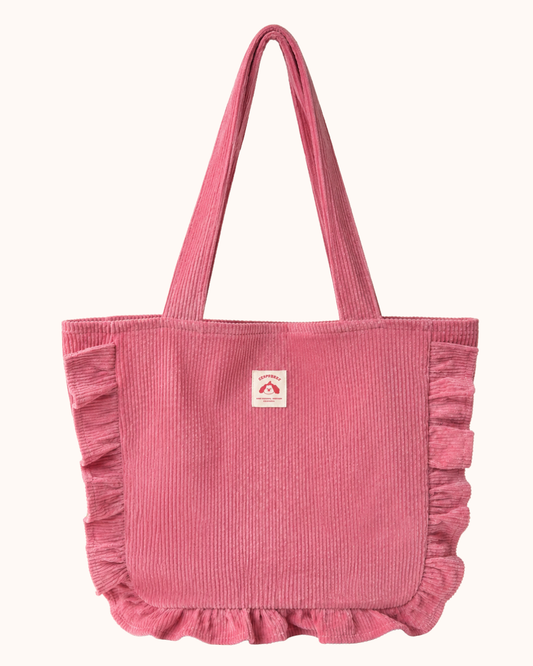 Torebka sztruksowa shopper MAMA/CÓRKA