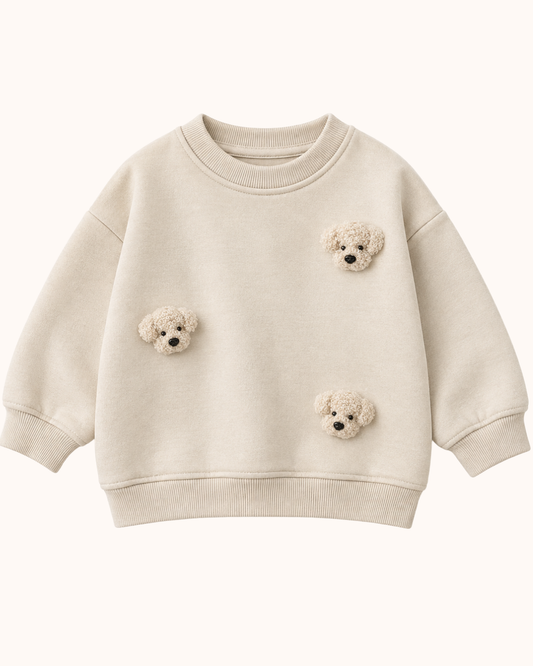 Bluza z aplikacjami - jasny beż Pan Potter Spaniel